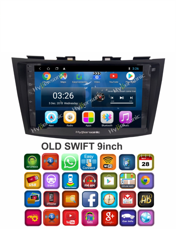 Hypersonic Suzuki Swift Android Stereo