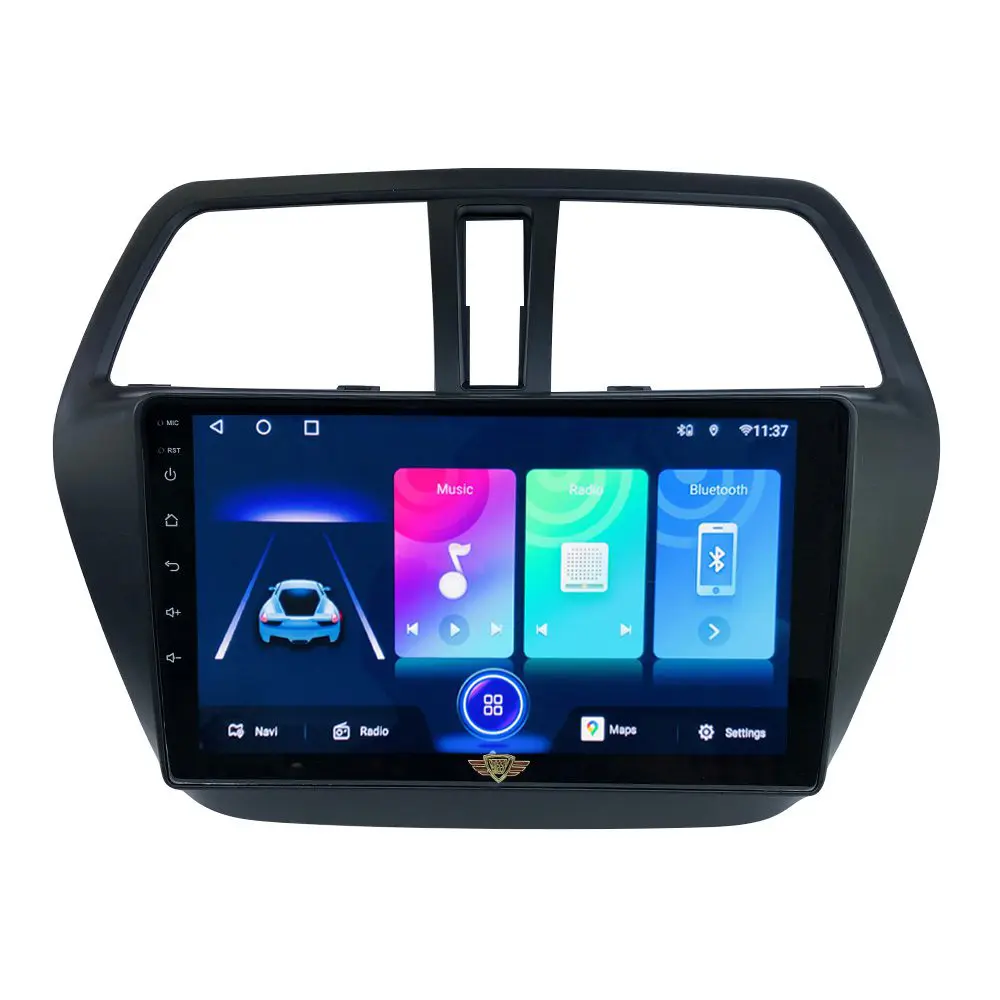 Ateen Suzuki S-Cross Car Music System with Navigation Touch Screen  9"inch Display Android Player / Stereo