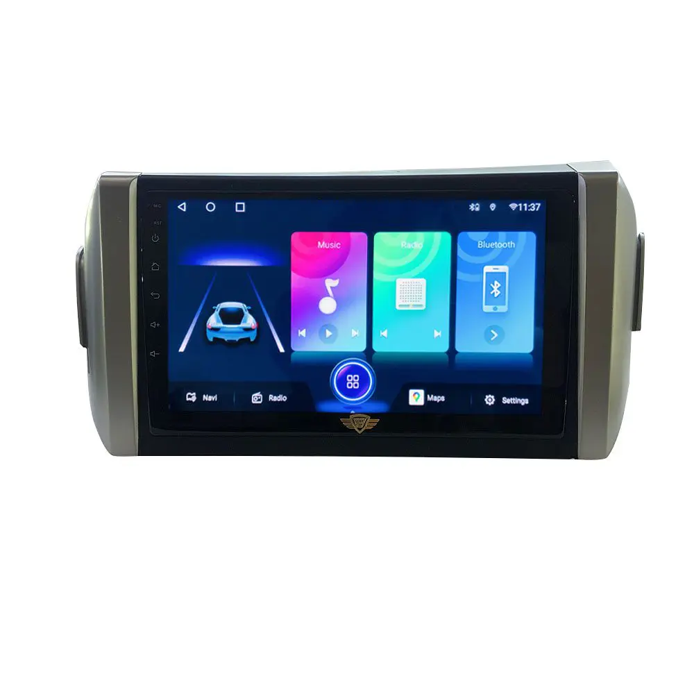 Ateen Toyota Innova Crysta Car Music System with Navigation Touch Screen  9"inch Display Android Player / Stereo