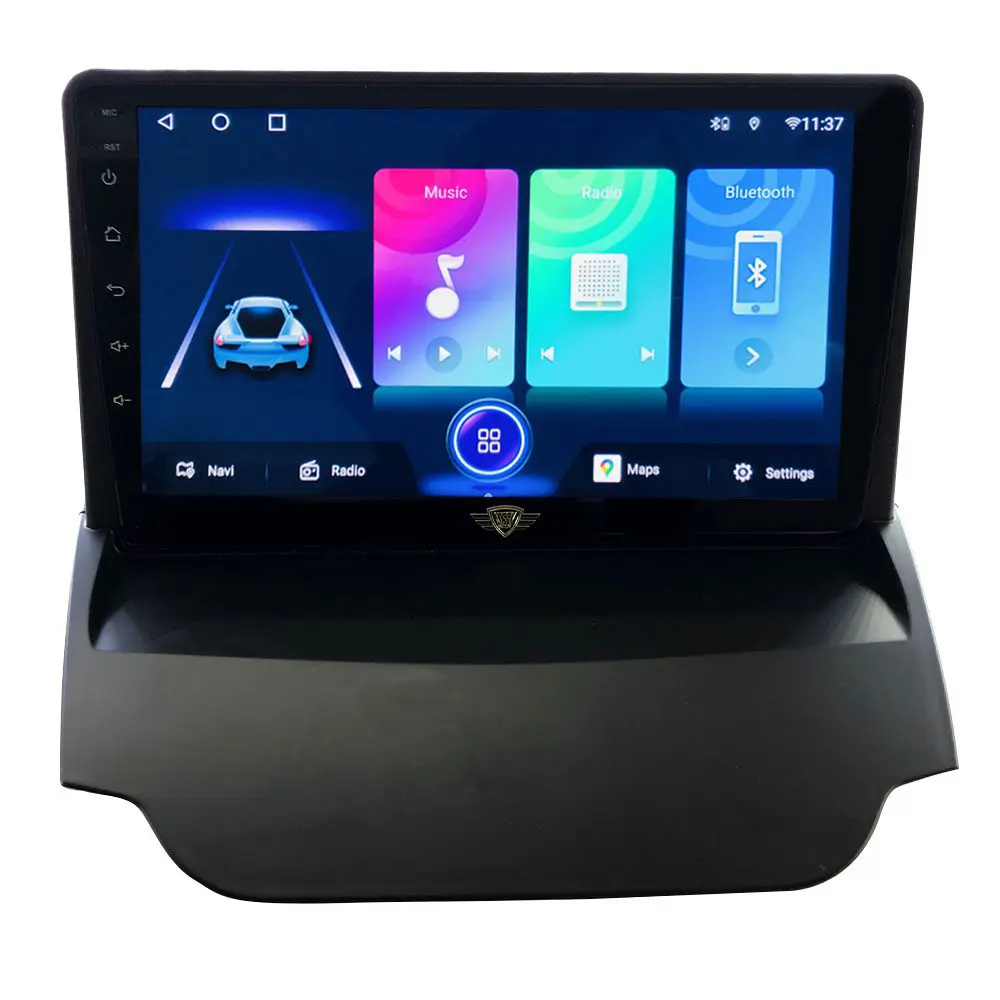Ateen Ford Fiesta/Eco Sport Ambient/trend Car Music System with Navigation Touch Screen  9"inch Display Android Player / Stereo