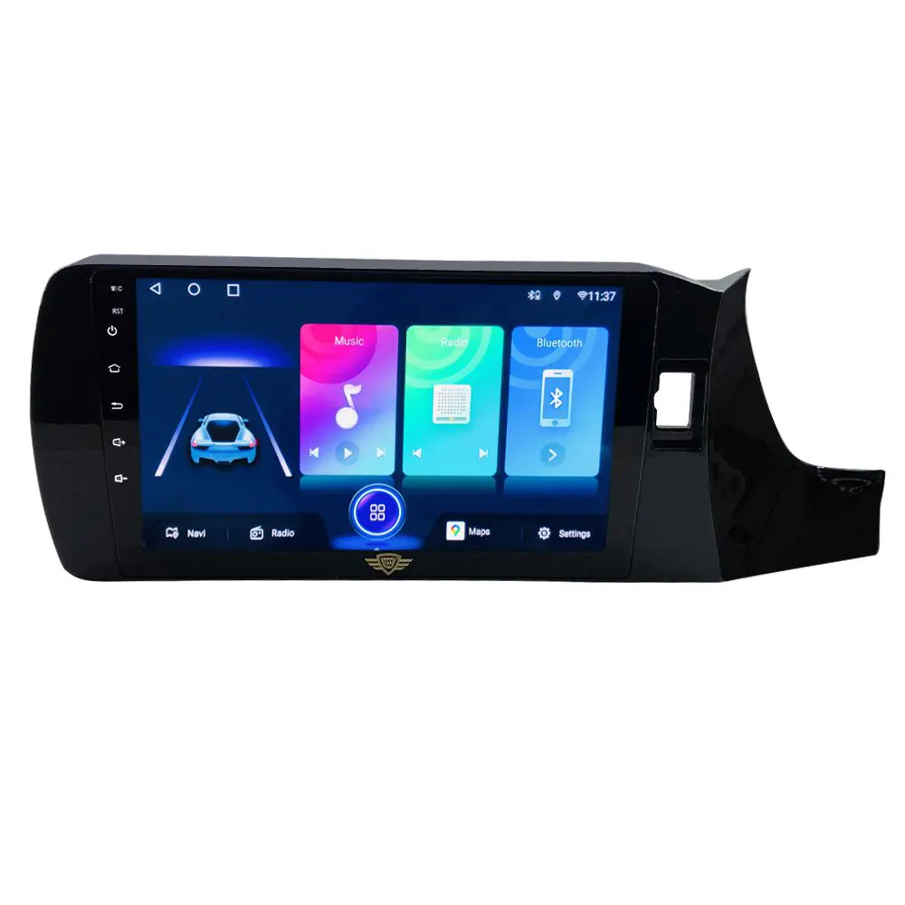 Ateen New Honda Amaze  Car Music System with Navigation Touch Screen  9"inch Display Android Player / Stereo