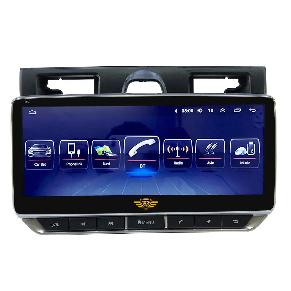 Ateen BMW Series Car Android Music System For ford figo/Fiesta Floating Display Stereo