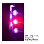 Ateen Car Interior LED RGB Strip Light Styling Decorative Atmosphere Lamps USB Wireless remote control