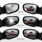 Ateen Car Rear view Mirrors Film Antifog Waterproof Window Protective Antiglare Stickers - Image 3