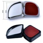 Ateen High Quality 360 Adjustable Blind Spot Parking Wide Angle Rear View Mirror With Edge - Image 3