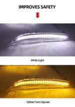 Ateen Daytime Running Light Daylight With Turn Signal - Image 2