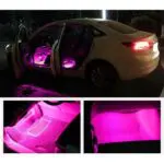 Ateen Car Atmosphere Lamp 12v RGB LED Strip Light - Image 3