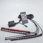 Ateen Car Atmosphere Lamp 12v RGB LED Strip Light - Image 2