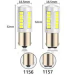 Ateen LED Car Backup Reserve Light Motor Brake Bulb Daytime Running Light 12V - Image 4