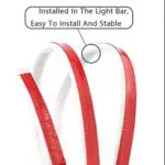 Ateen Car Door Opening Warning LED Lights Welcome Decor Lamp Strips - Image 7