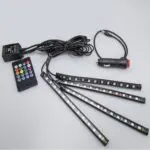 Ateen Car Atmosphere Lamp 12v RGB LED Strip Light