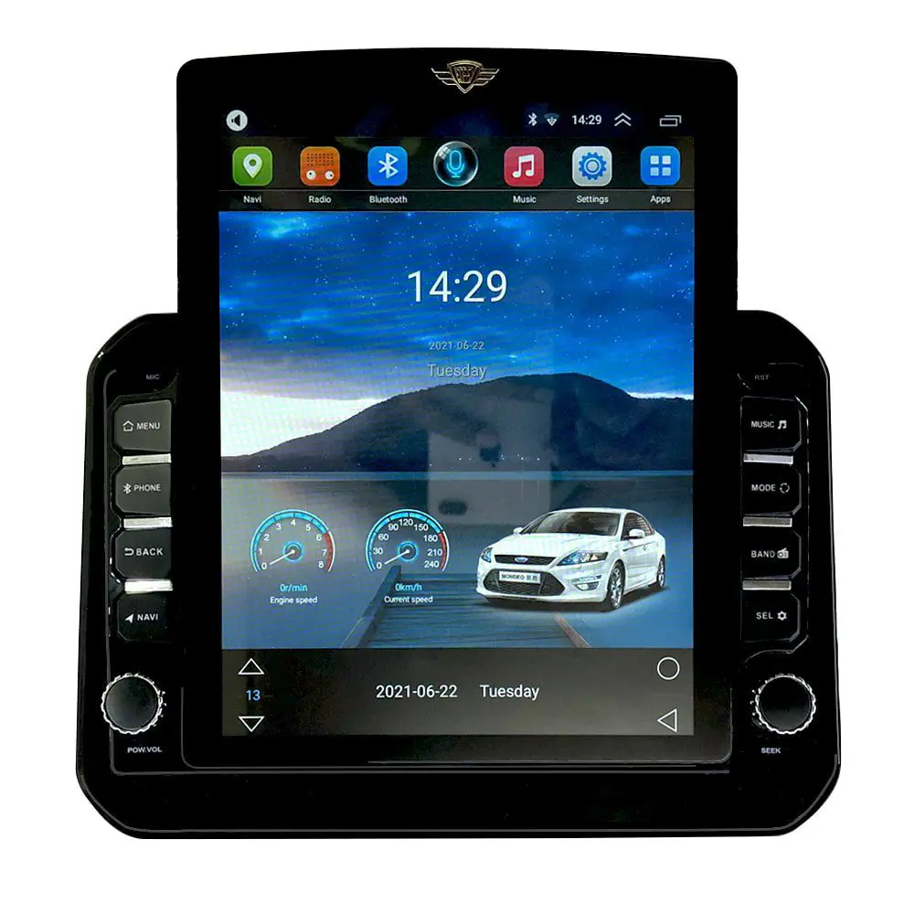 Ateen New 10.7 inch Tesla Full HD Android Car TV Infotainment System (1GB/16GB) Compatible for Suzuki Ignis