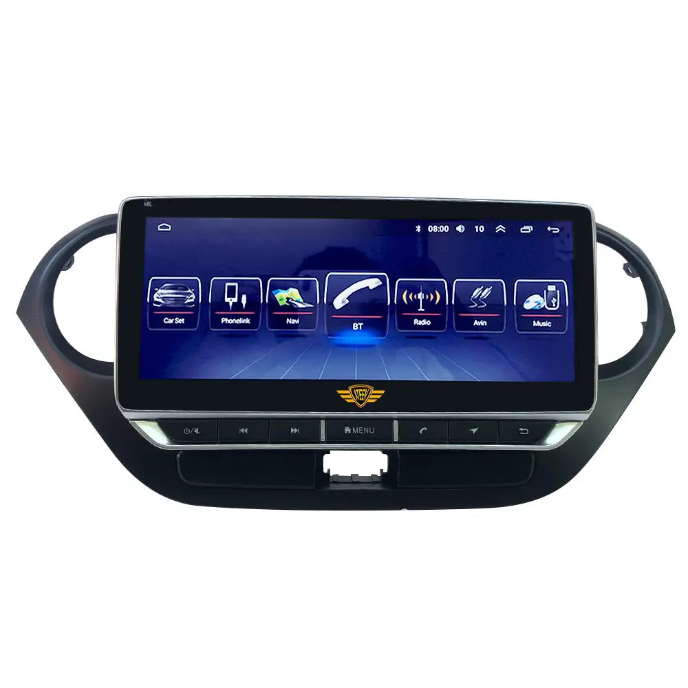Ateen BMW Series Car Android Music System For Hyundai i10 Grand Floating Display Stereo