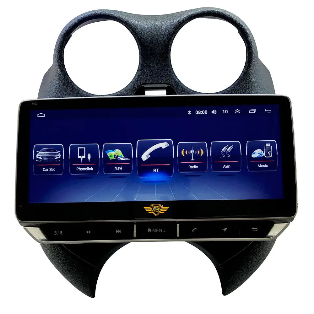 Ateen BMW Series Car Android Music System For Nissan Micra Floating Display Stereo