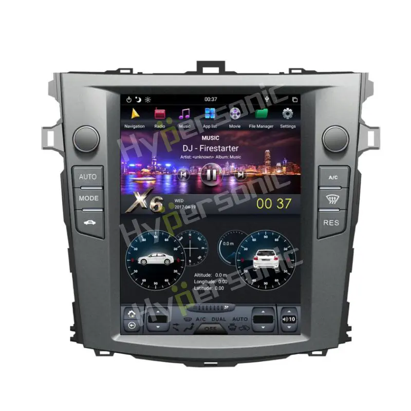 Hypersonic Old Corolla Altis 2006-11 Tesla Android Player