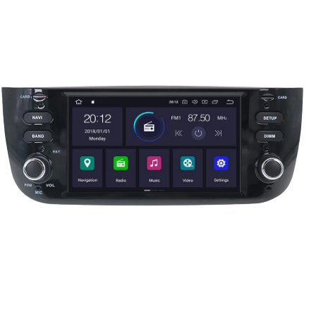Hypersonic Smart Series GT9 Model Car Android Music System /Player/stereo For Fiat Punto