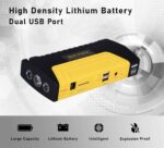 Ateen Car Emergency Mobile Power Supply/ Car Battery Charger ( power bank ) /Jump Starter Booster With Dual USB - Image 7