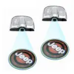 Ateen Ghost Shadow Light Compatible For Jeep Cars | Door Welcome Light | Car Logo LED | Door Projector LED