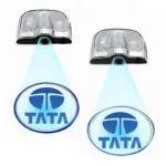 Ateen Ghost Shadow Light Compatible For Tata Cars | Door Welcome Light | Car Logo LED | Door Projector LED