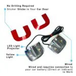 Ateen Ghost Shadow Light Compatible For Kia Cars | Door Welcome Light | Car Logo LED | Door Projector LED - Image 3