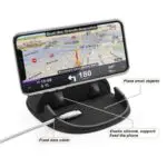 Ateen Mobile Mount Silicone Slip Free Phone Holder for Car Dashboard Compatible - Image 2