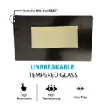 Ateen 9" inch Screen  Guard /Screen Protector Display Monitor Glass for Tata Bolt Double DIN Car Android Music System - Image 4
