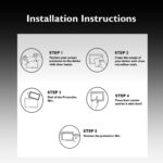 Ateen 9" inch Screen  Guard /Screen Protector Display Monitor Glass for Tata Tiago Double DIN Car Android Music System - Image 6