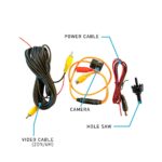 Ateen Car Led Camera Night Vision Moving Lines Parking Assistant Waterproof Rear View Reverse Parking Camera for All Cars. - Image 5