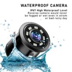 Ateen Car Led Camera Night Vision Moving Lines Parking Assistant Waterproof Rear View Reverse Parking Camera for All Cars. - Image 3