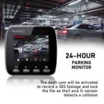 Ateen WiFi Dash Cam with GPS, 1296P Full HD Dash Camera for Cars 16GB Memory Card Included Phone App 170° Wide Angle - Image 7