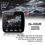 Ateen WiFi Dash Cam with GPS, 1296P Full HD Dash Camera for Cars 16GB Memory Card Included Phone App 170° Wide Angle - Image 7