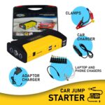 Ateen Car Emergency Mobile Power Supply/ Car Battery Charger ( power bank ) /Jump Starter Booster With Dual USB - Image 2