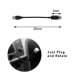 Ateen Auto Roof Star Laser Lights, USB Portable Adjustable Flexible Interior Car Night Lamp Decorations with Romantic Galaxy Atmosphere fit Car - Image 3