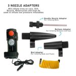 Ateen Digital Heavy-Duty Metal Air Compressor Pump - 12V Digital Car Tyre Inflator with Auto Cut-Off & LED Light - Image 5