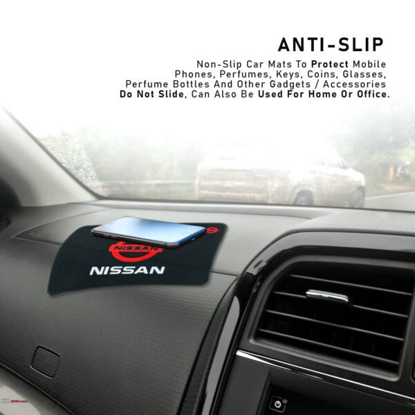 Ateen Rubber pad/Car Dashboard Mat For Nissan