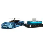 Ateen Car Shaped Solar Power 360 Degree Rotating Car Dashboard Air Freshener Perfume, with Organic Fragrance and Phone Number Stickers - Image 3