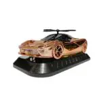 Ateen Car Shaped Solar Power 360 Degree Rotating Car Dashboard Air Freshener Perfume, with Organic Fragrance and Phone Number Stickers - Image 2
