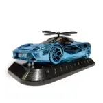 Ateen Car Shaped Solar Power 360 Degree Rotating Car Dashboard Air Freshener Perfume, with Organic Fragrance and Phone Number Stickers - Image 2