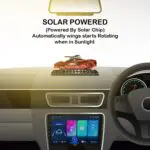 Ateen Car Shaped Solar Power 360 Degree Rotating Car Dashboard Air Freshener Perfume, with Organic Fragrance and Phone Number Stickers - Image 5