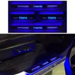 Ateen Car Door Foot Step Led Sill Plate Compatible for  Hyundai Creta (Set of 4PCS, Blue) - Image 2