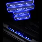 Ateen Car Door Foot Step Led Sill Plate Compatible for Hyundai i20 Elite (Set of 4PCS, Blue) - Image 2