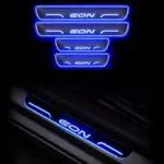 Ateen Car Door Foot Step Led Sill Plate Compatible for Hyundai EON (Set of 4PCS, Blue) - Image 2