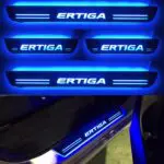 Ateen Car Door Foot Step Led Sill Plate Compatible for Suzuki Ertiga (Set of 4PCS, Blue) - Image 2