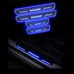 Ateen Car Door Foot Step Led Sill Plate Compatible for Toyota Innova (Set of 4PCS, Blue) - Image 2