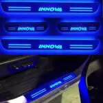Ateen Car Door Foot Step Led Sill Plate Compatible for Toyota Innova (Set of 4PCS, Blue) - Image 2