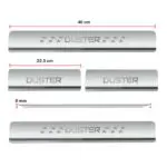 Ateen Door Sill/Foot step Stainless Steel Plates Set Of 4 For Renault Duster - Image 2