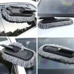 Car Wash Brush | Car Cleaning Accessories | Microfiber Flexible Duster | Dry/Wet Home, Kitchen, Office Cleaning Brush with Expandable Handle - Image 2
