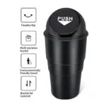 Ateen Car Mini Dustbin | Car Trash Bin | Garbage Bin | Car Garbage Can |Car Storage Bucket Trash Bag | Dust Case Holder Bin| Car Ashtray - Image 4
