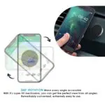 Ateen Mini Magnetic Car Dashboard Mount Mobile Phone Holder with Metal Body - Image 3