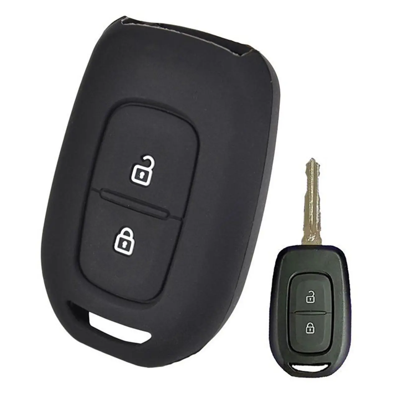 Ateen Silicon Car Key Cover For Renault All Model
